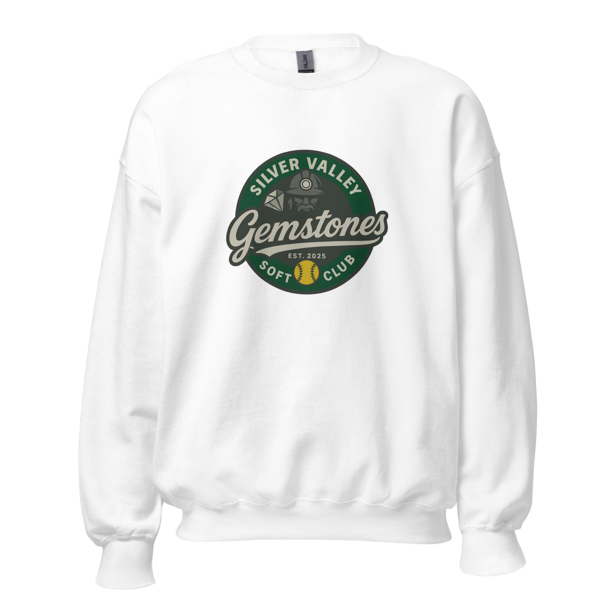 Classic | Sweatshirt | Silver Valley Gemstones | Badge Logo