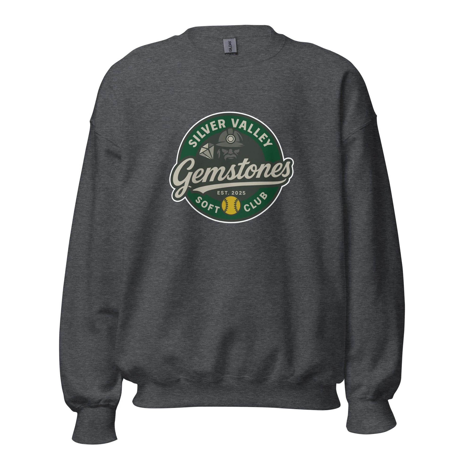 Classic | Sweatshirt | Silver Valley Gemstones | Badge Logo