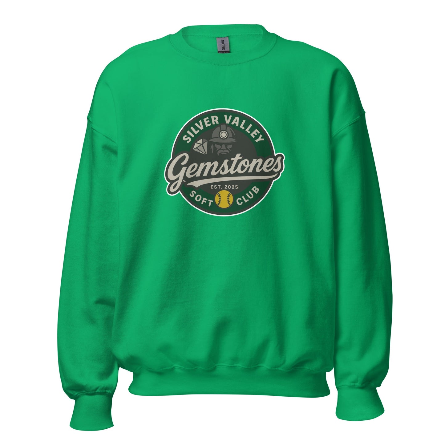 Classic | Sweatshirt | Silver Valley Gemstones | Badge Logo