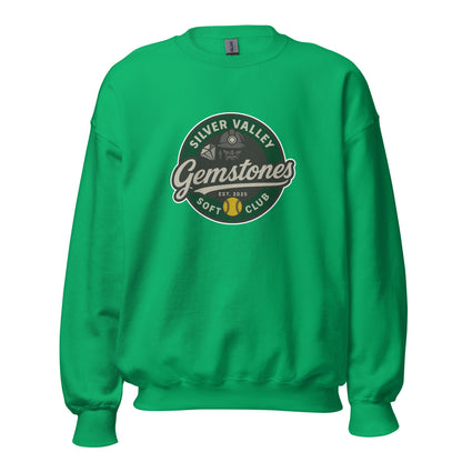Classic | Sweatshirt | Silver Valley Gemstones | Badge Logo