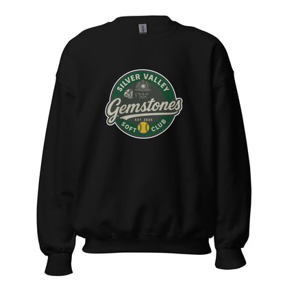 Classic | Sweatshirt | Silver Valley Gemstones | Badge Logo