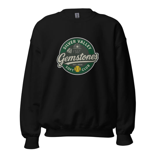 Classic | Sweatshirt | Silver Valley Gemstones | Badge Logo