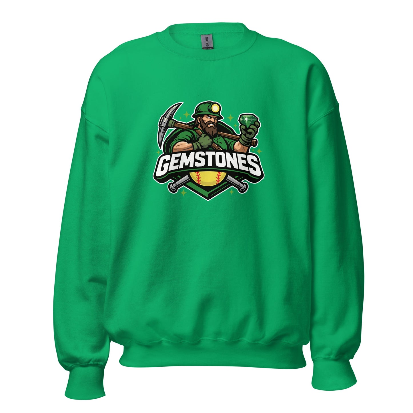 Classic | Sweatshirt | Silver Valley Gemstones | Emerald Valley Logo