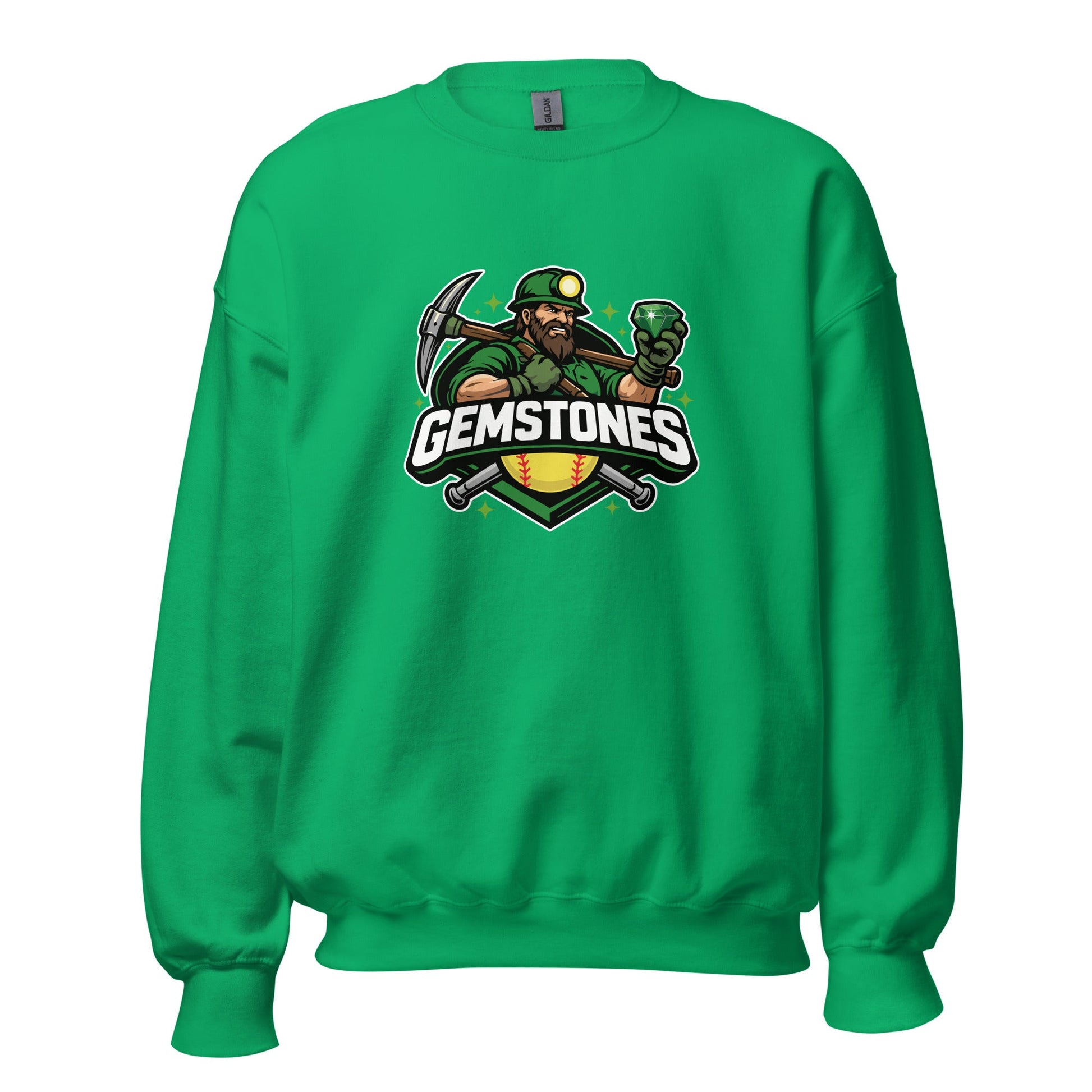 Classic | Sweatshirt | Silver Valley Gemstones | Emerald Valley Logo