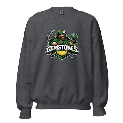 Classic | Sweatshirt | Silver Valley Gemstones | Emerald Valley Logo