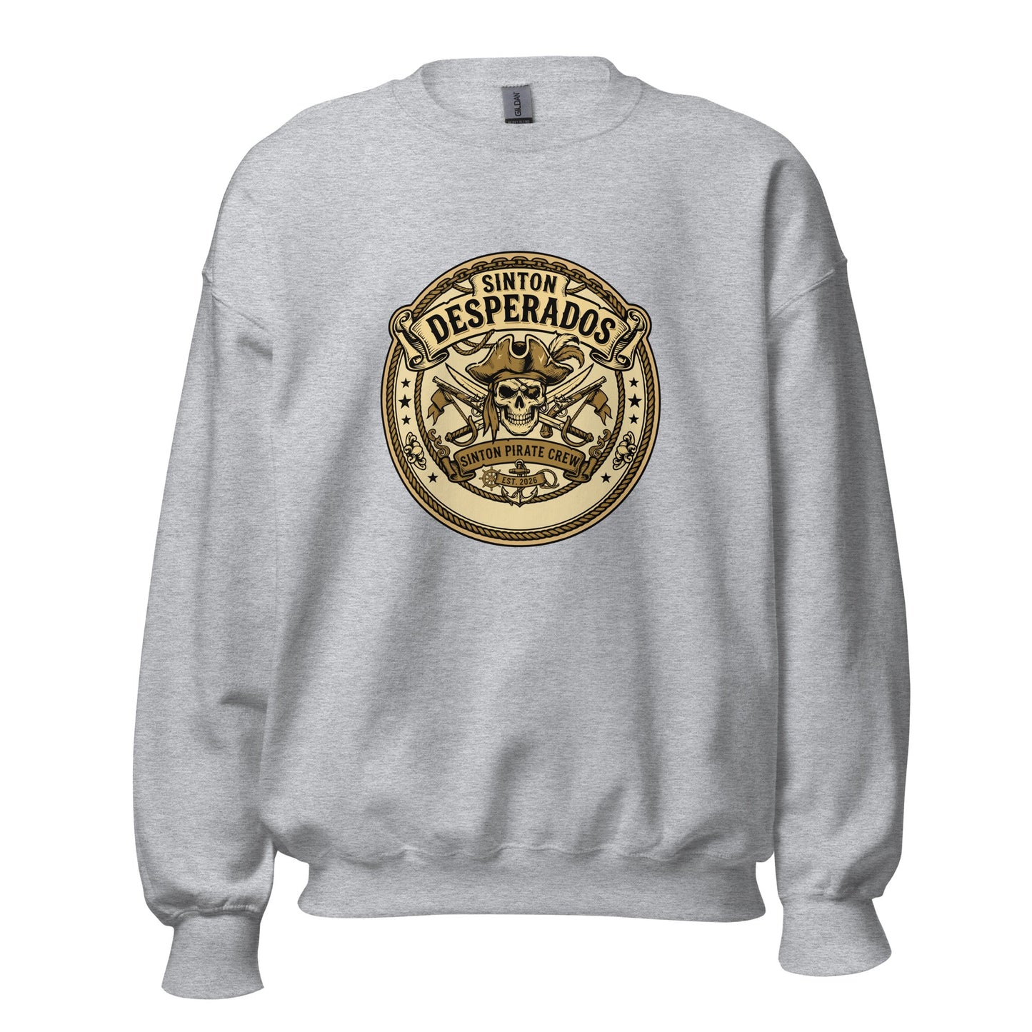 Classic | Sweatshirt | Sinton Desperados Baseball | Badge Logo
