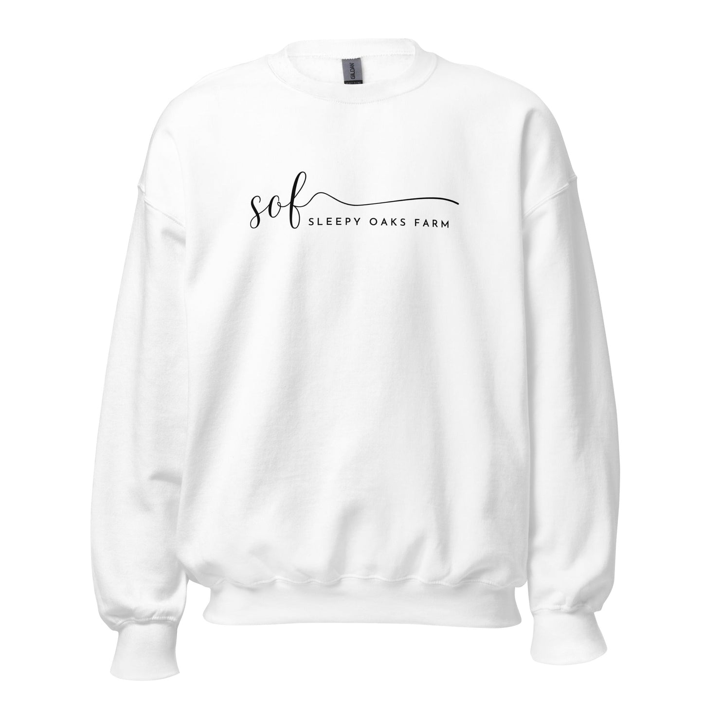 Classic | Sweatshirt | Sleepy Oaks Farm | Script Logo