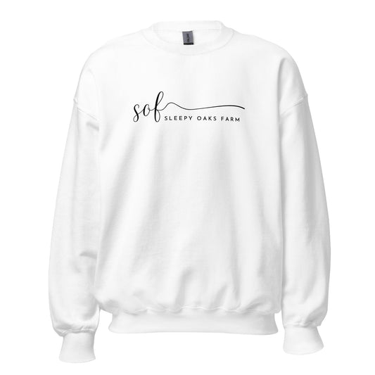 Classic | Sweatshirt | Sleepy Oaks Farm | Script Logo