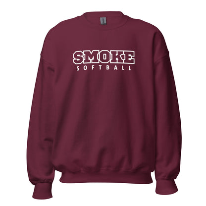Classic | Sweatshirt | Smoke 14U Softball | Emblem Logo