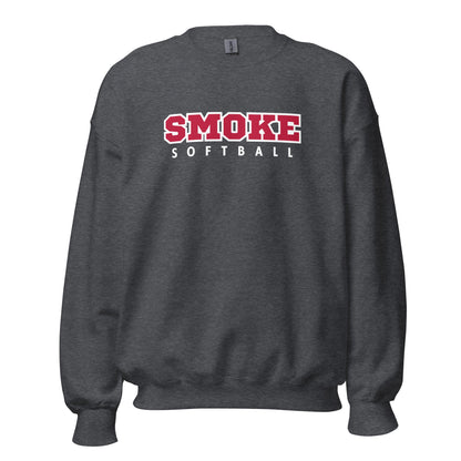 Classic | Sweatshirt | Smoke 14U Softball | Modern Script Logo