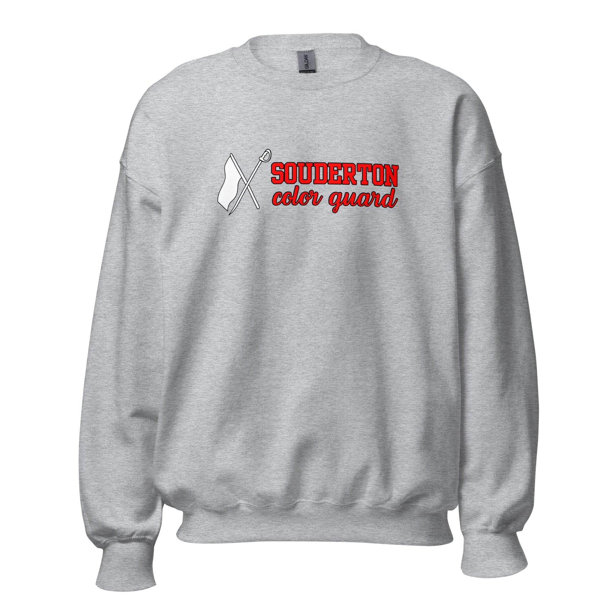 Classic | Sweatshirt | Souderton Color Guard | Vanguard Banner Logo
