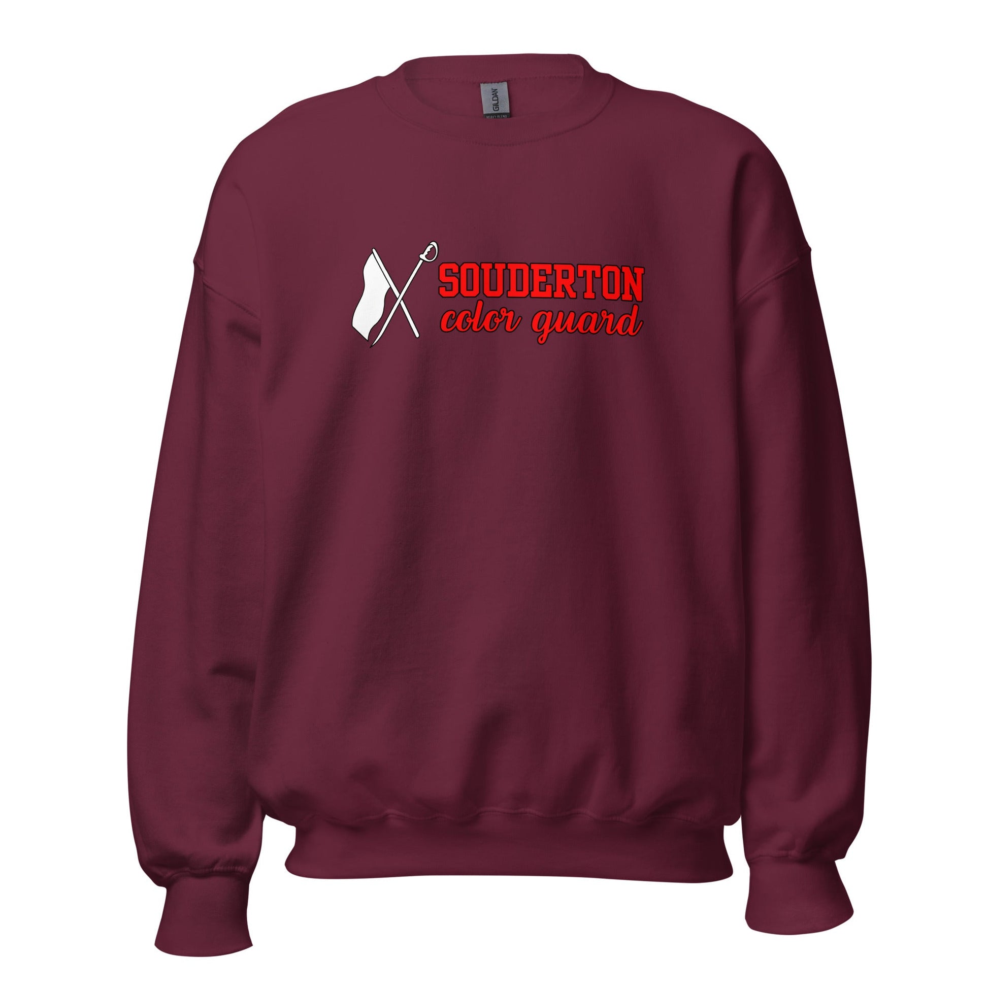 Classic | Sweatshirt | Souderton Color Guard | Vanguard Banner Logo
