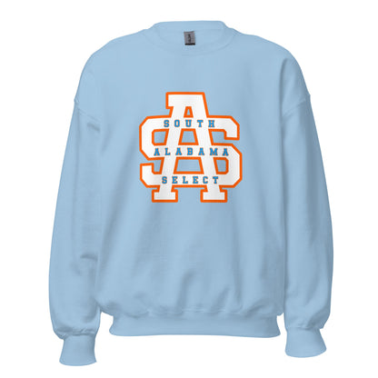 Classic | Sweatshirt | South Alabama Select 8U | Letter Crest Logo