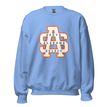 Classic | Sweatshirt | South Alabama Select 8U | Letter Crest Logo