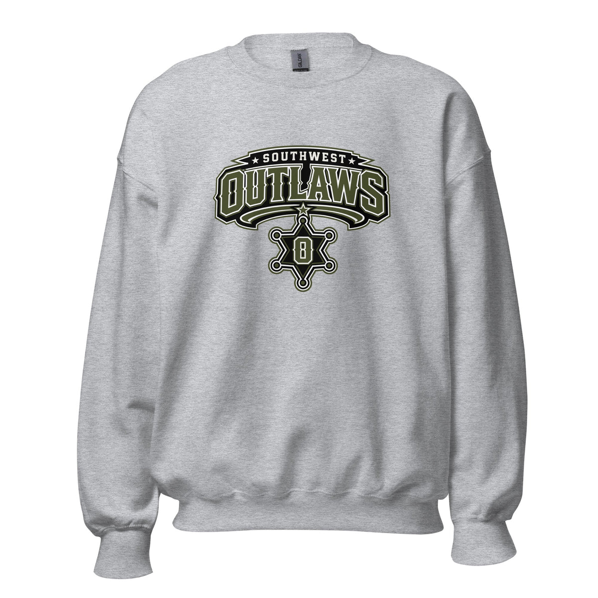 Classic | Sweatshirt | Southwest Outlaws | Frontier Athletics Logo