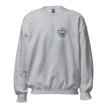 Classic | Sweatshirt | Spirit Christian Academy | Navy Script Logo