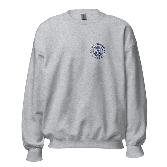 Classic | Sweatshirt | Spirit Christian Academy | Navy Script Logo