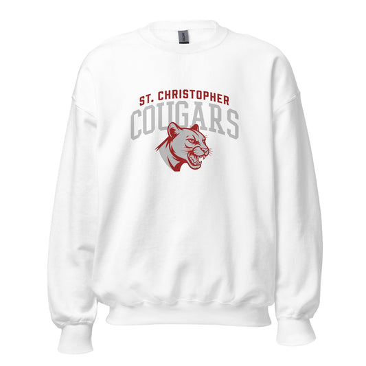 Classic | Sweatshirt | St. Christopher Cougars | Classic Logo