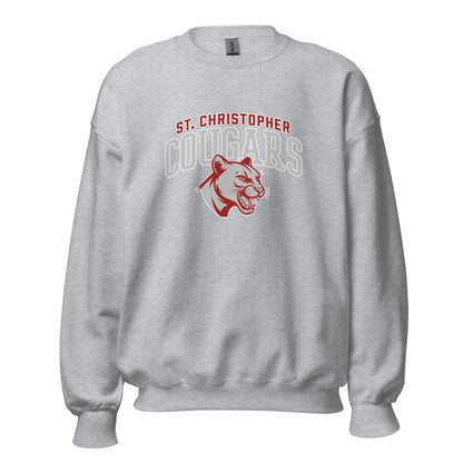 Classic | Sweatshirt | St. Christopher Cougars | Classic Logo