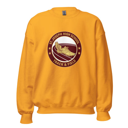 Classic | Sweatshirt | St. Joseph High School - Track & Field | Badge Logo