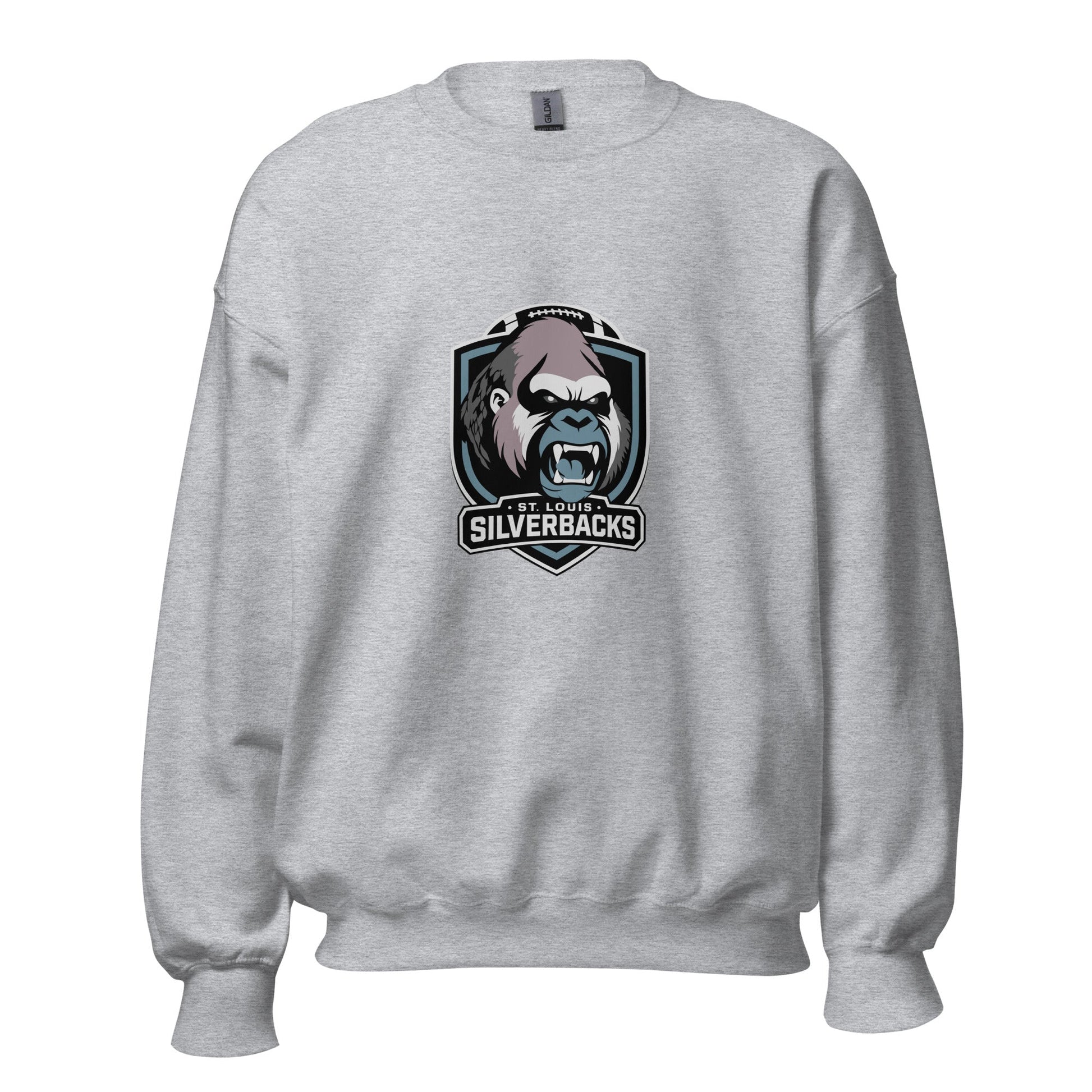 Classic | Sweatshirt | St. Louis Silverbacks Women’s Football Team | Shield Logo