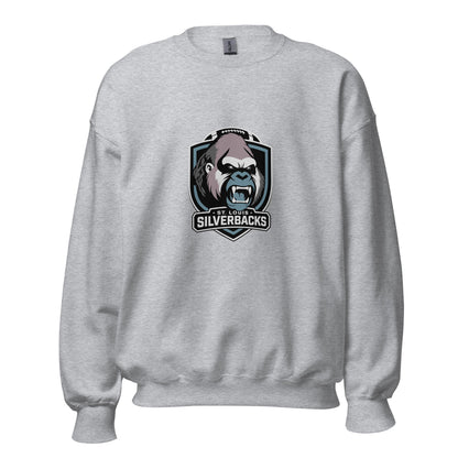 Classic | Sweatshirt | St. Louis Silverbacks Women’s Football Team | Shield Logo