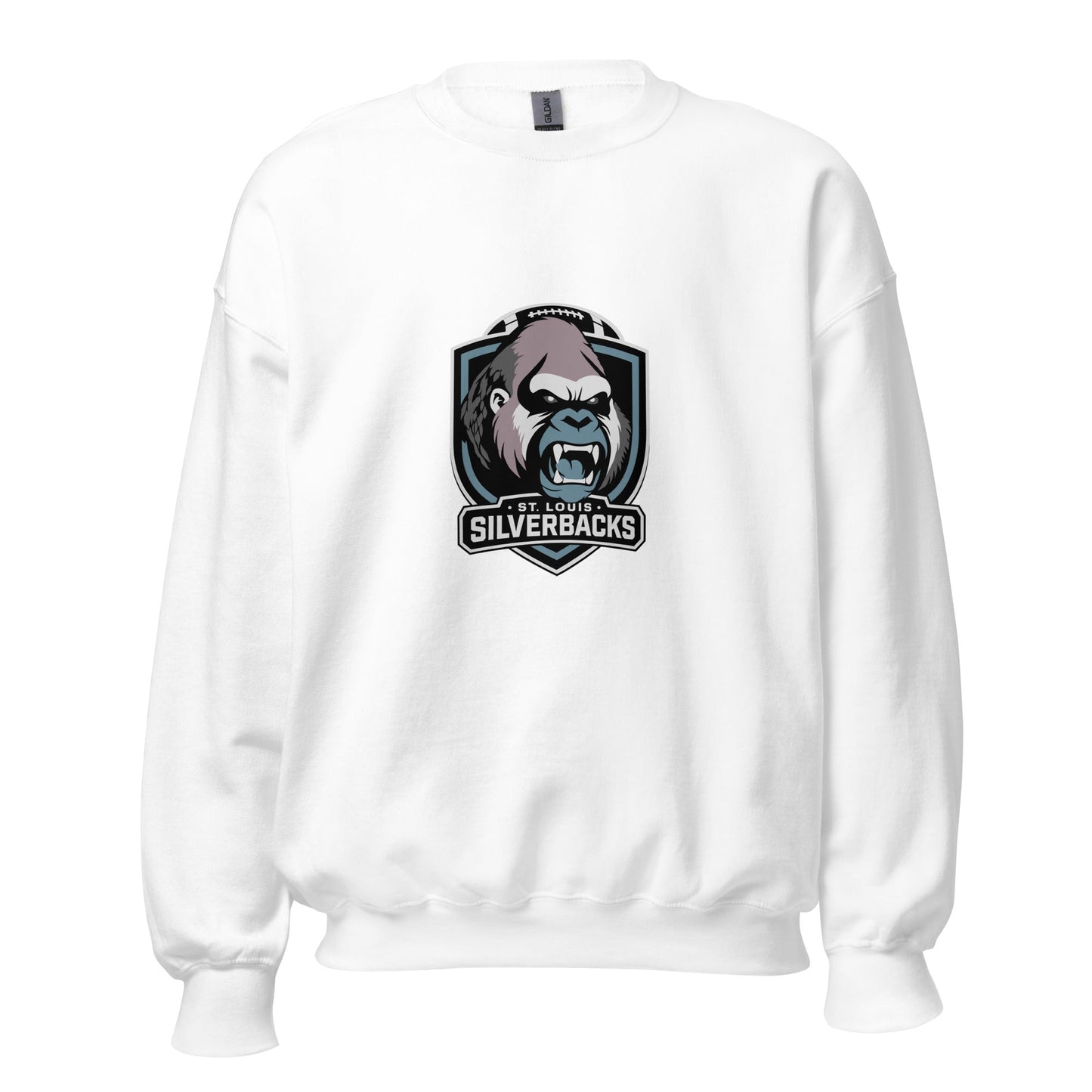 Classic | Sweatshirt | St. Louis Silverbacks Women’s Football Team | Shield Logo