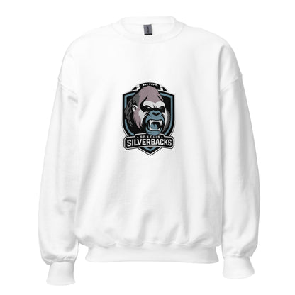 Classic | Sweatshirt | St. Louis Silverbacks Women’s Football Team | Shield Logo