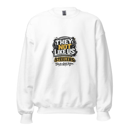 Classic | Sweatshirt | Starkville Steelers | They Not Like Us Logo