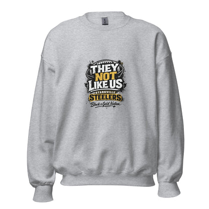 Classic | Sweatshirt | Starkville Steelers | They Not Like Us Logo