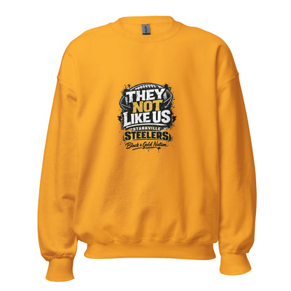 Classic | Sweatshirt | Starkville Steelers | They Not Like Us Logo