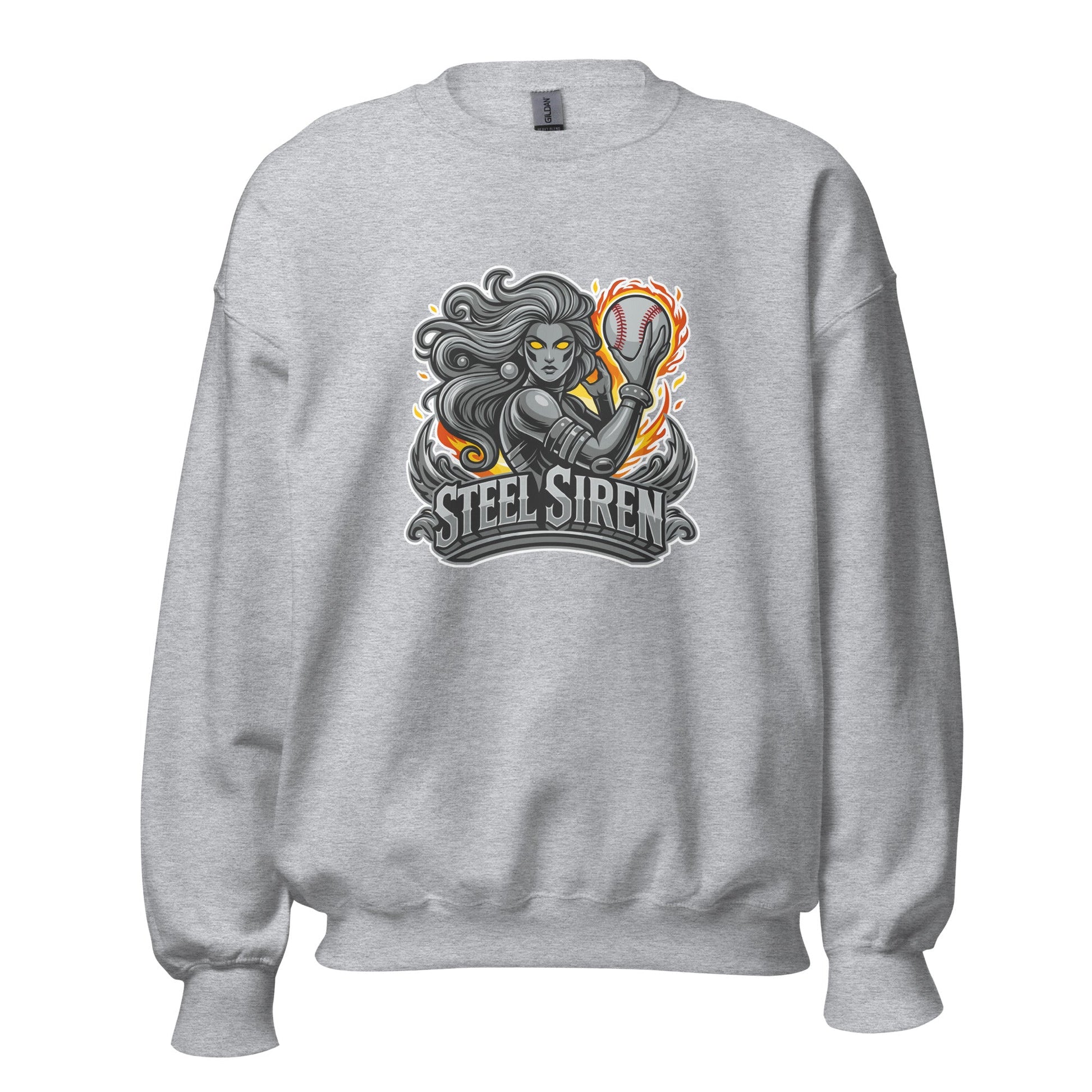 Classic | Sweatshirt | STEEL SIREN | Mascot Logo