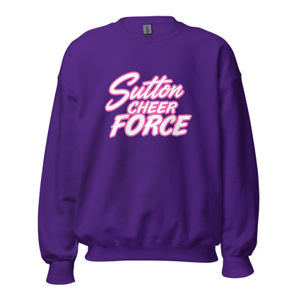 Classic | Sweatshirt | Sutton Cheer Force | Script Logo