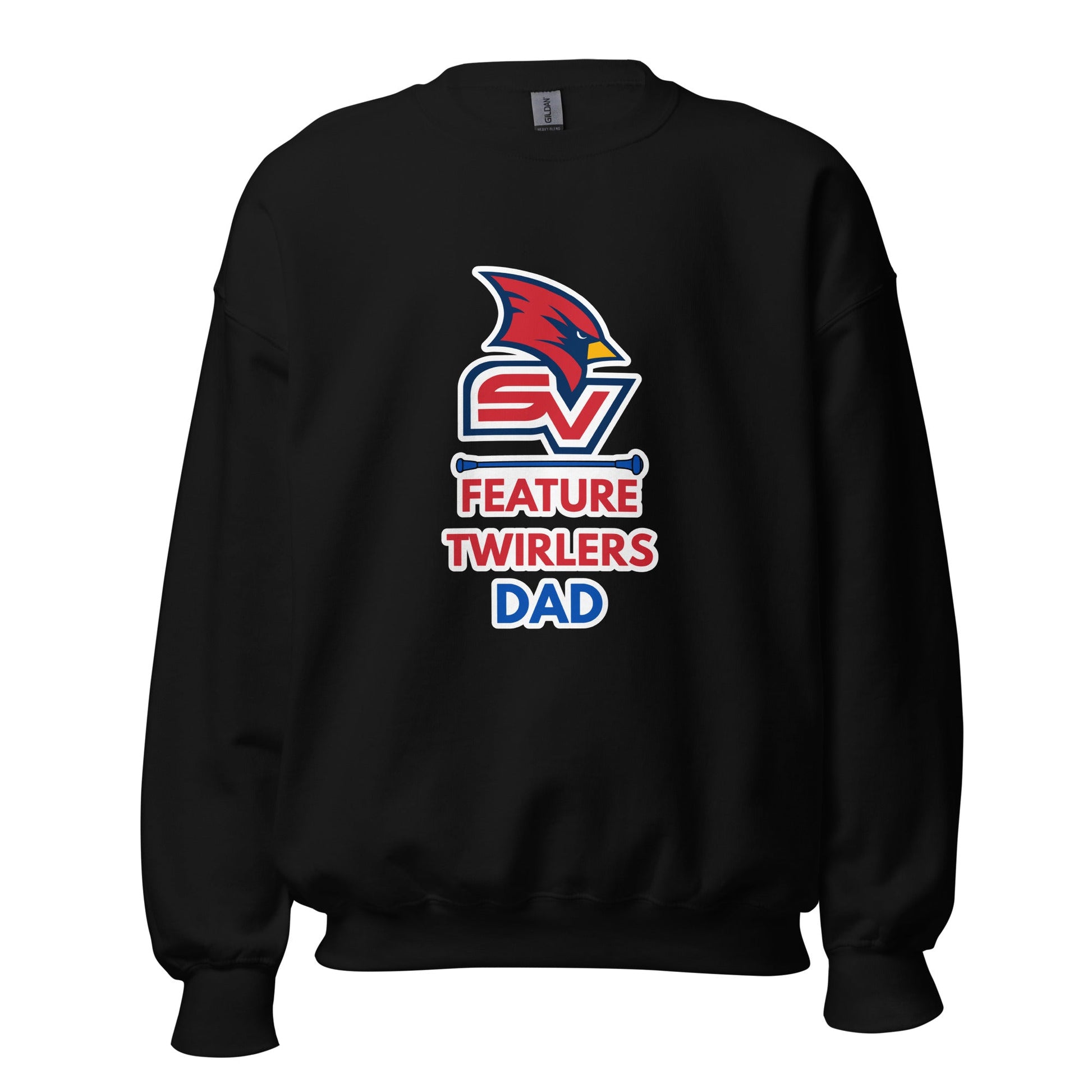 Classic | Sweatshirt | SVSU Feature twirlers | Dad Logo