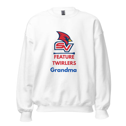 Classic | Sweatshirt | SVSU Feature twirlers | Grandma Logo