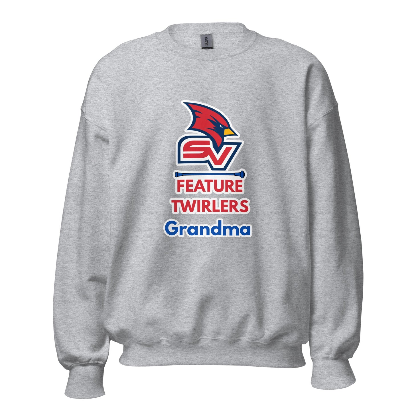 Classic | Sweatshirt | SVSU Feature twirlers | Grandma Logo