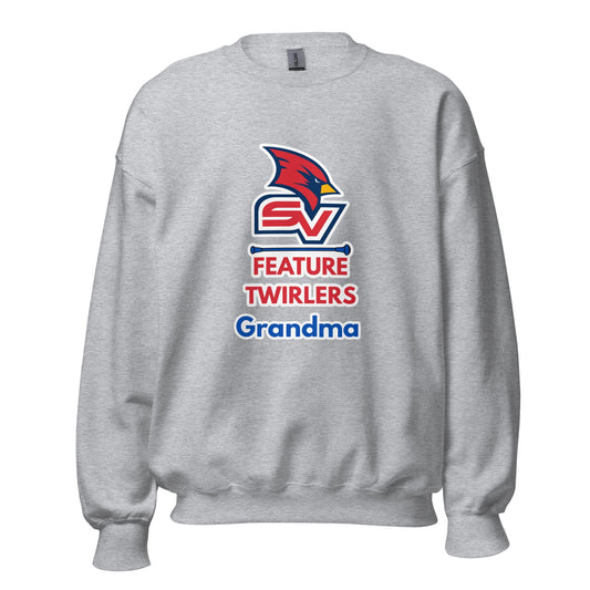 Classic | Sweatshirt | SVSU Feature twirlers | Grandma Logo