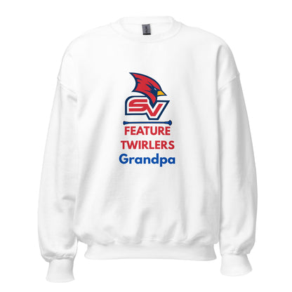Classic | Sweatshirt | SVSU Feature twirlers | Grandpa Logo