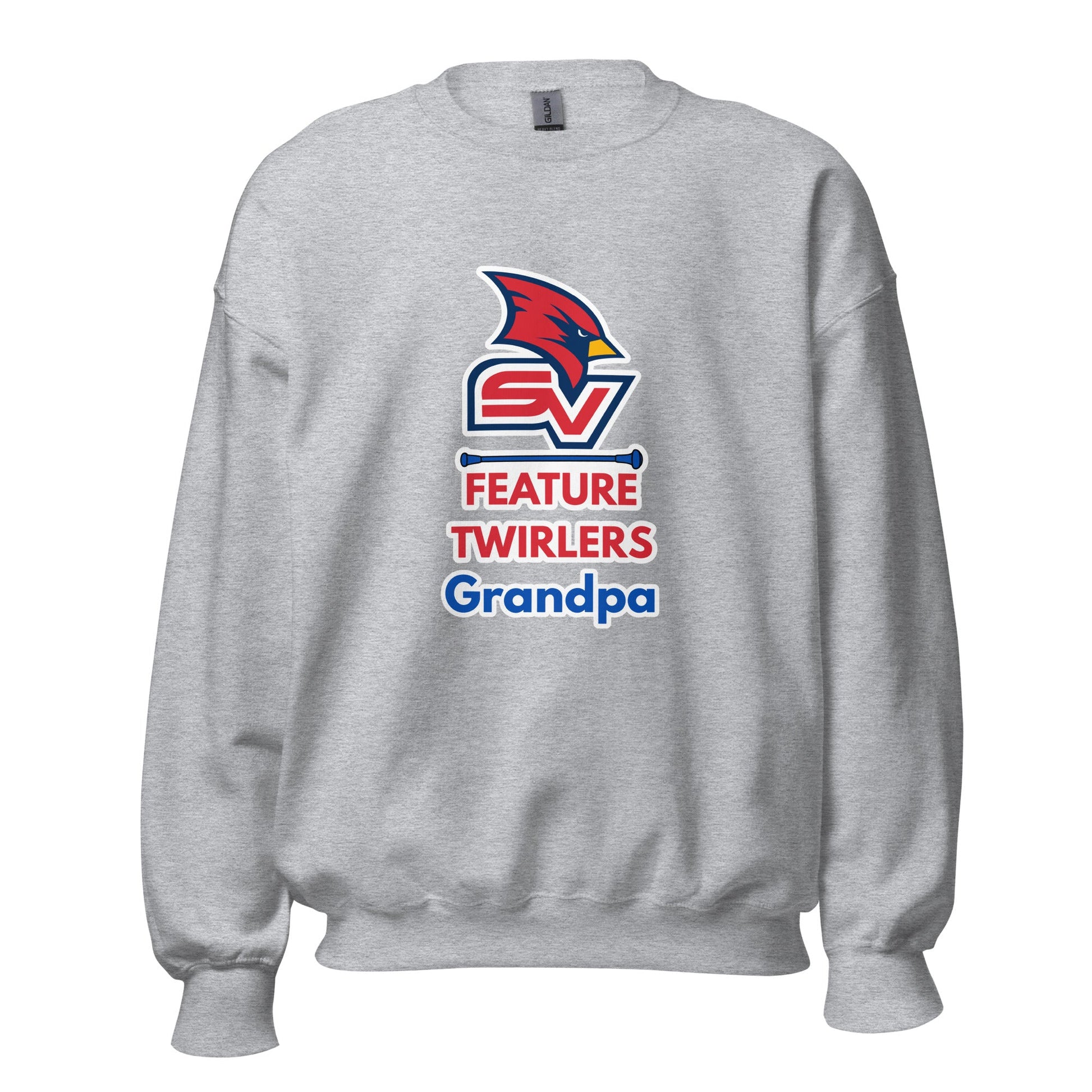 Classic | Sweatshirt | SVSU Feature twirlers | Grandpa Logo
