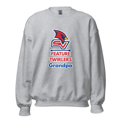 Classic | Sweatshirt | SVSU Feature twirlers | Grandpa Logo