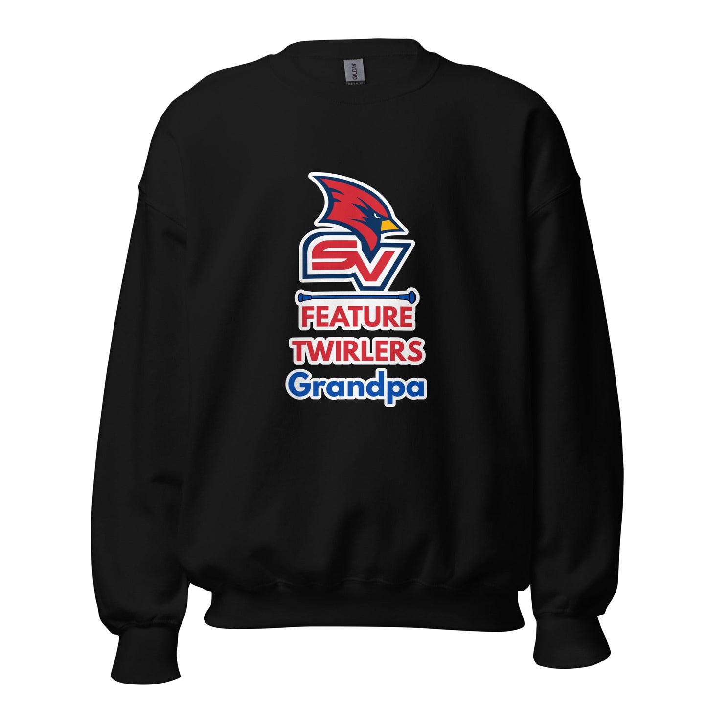 Classic | Sweatshirt | SVSU Feature twirlers | Grandpa Logo