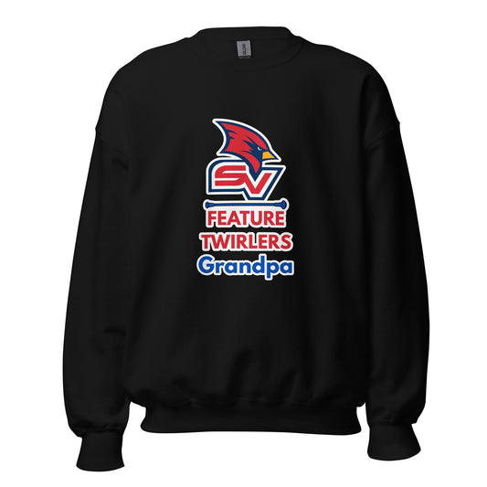 Classic | Sweatshirt | SVSU Feature twirlers | Grandpa Logo