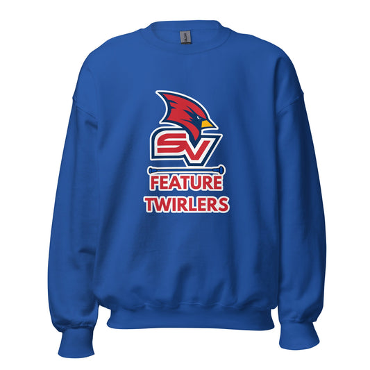 Classic | Sweatshirt | SVSU Feature twirlers | Icon Logo