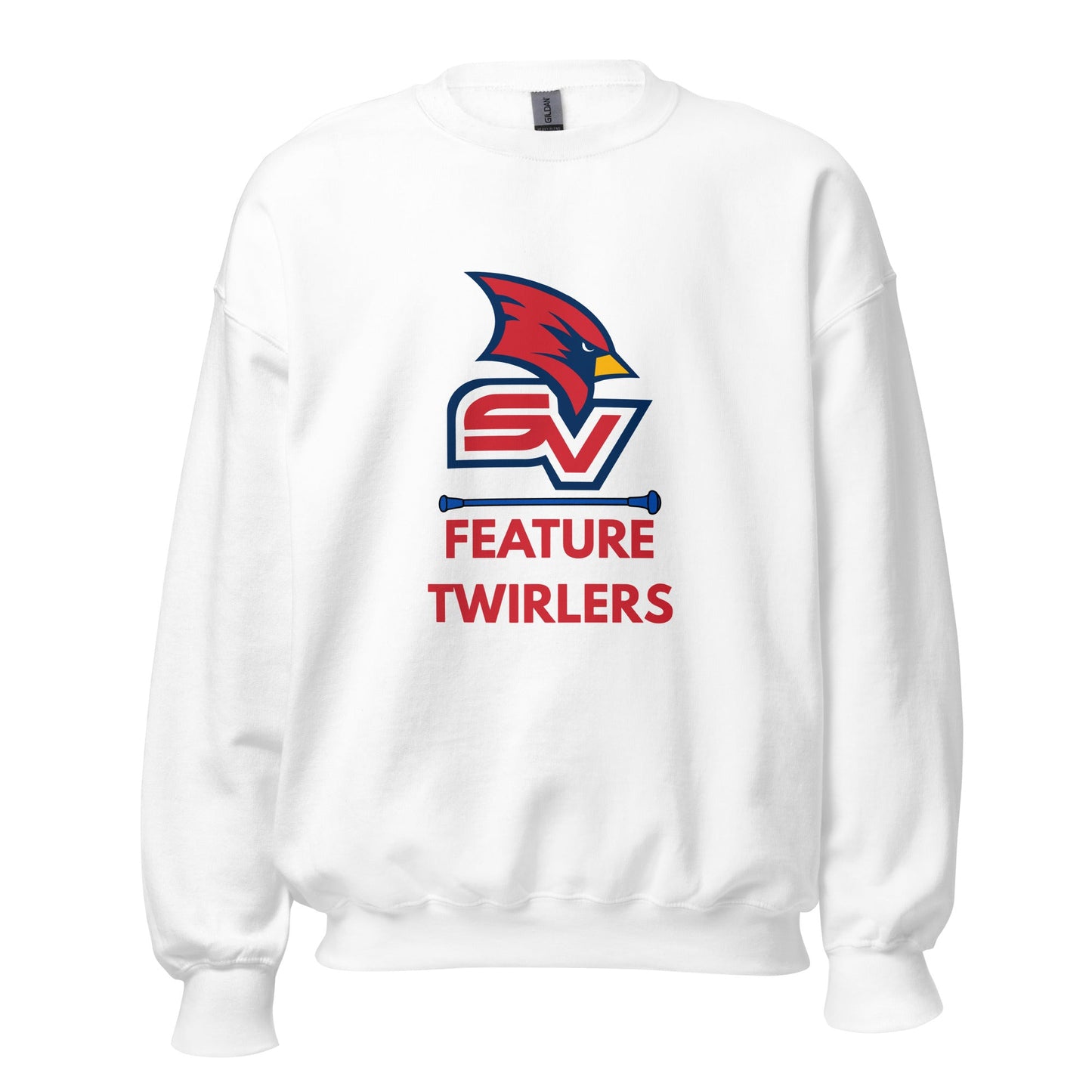 Classic | Sweatshirt | SVSU Feature twirlers | Icon Logo