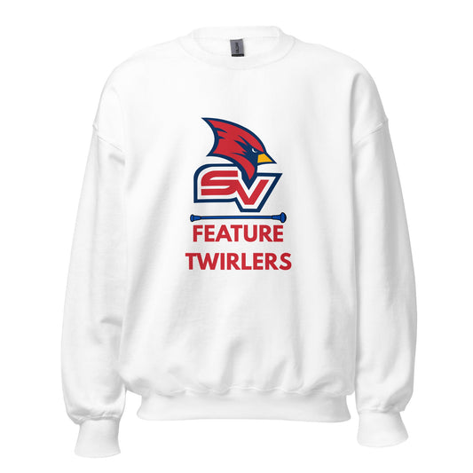 Classic | Sweatshirt | SVSU Feature twirlers | Icon Logo