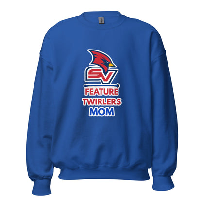 Classic | Sweatshirt | SVSU Feature twirlers | Mom Logo