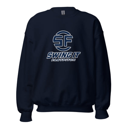 Classic | Sweatshirt | Swing It Fastpitch | Crest Logo