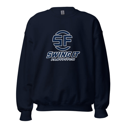 Classic | Sweatshirt | Swing It Fastpitch | Crest Logo