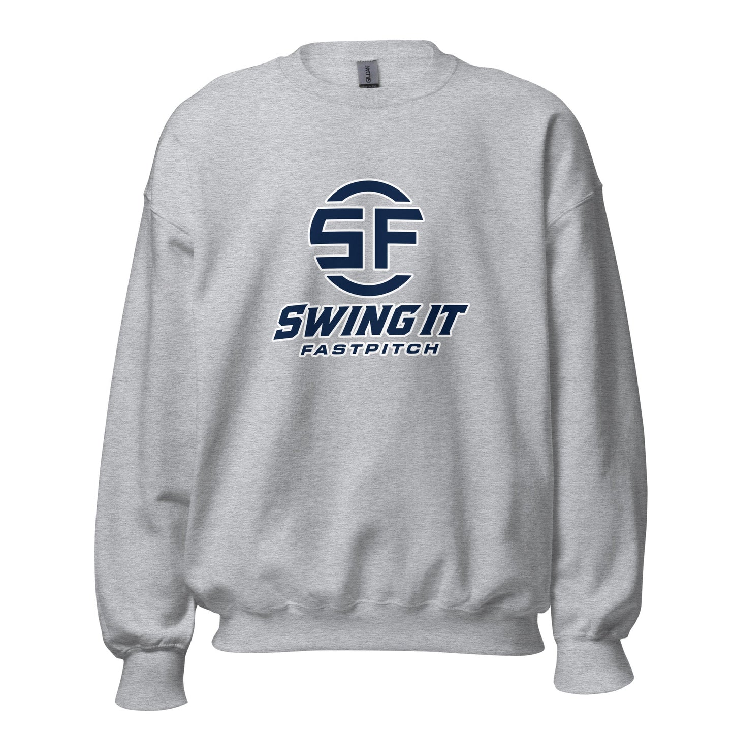 Classic | Sweatshirt | Swing It Fastpitch | Crest Logo