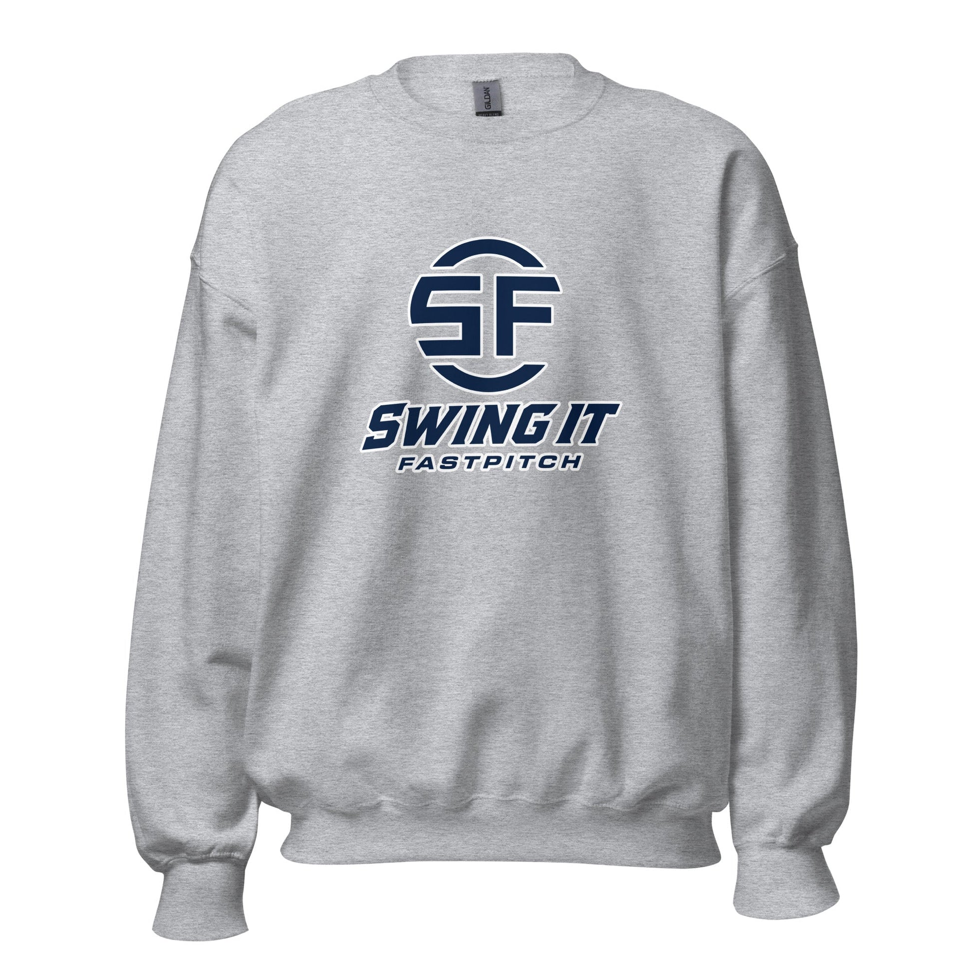 Classic | Sweatshirt | Swing It Fastpitch | Crest Logo